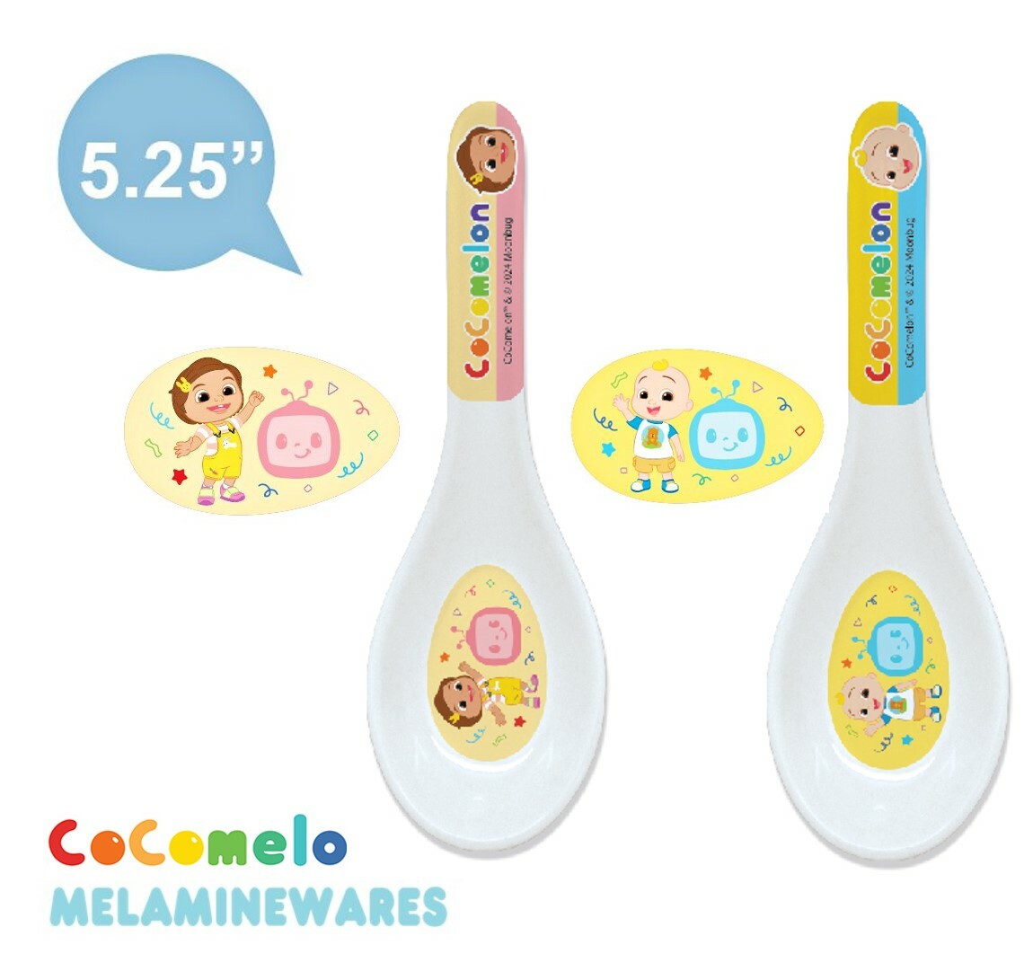 Cocomelon- melamine  5.25" soup spoon