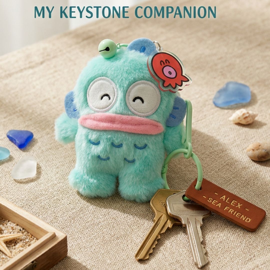 Hangyodon Sanrio| plush doll keychain ornaments