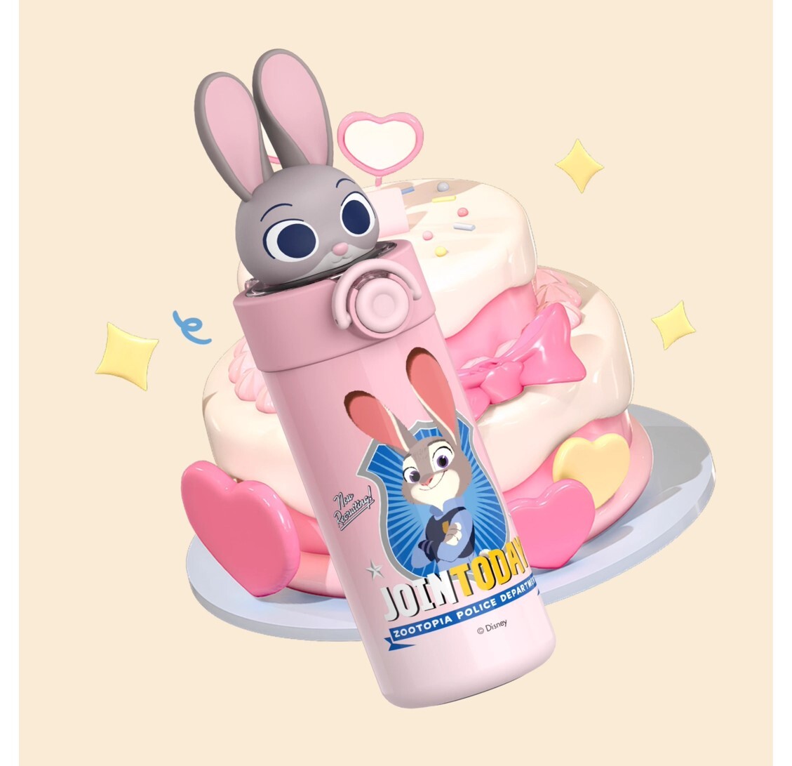 Disney Zootopia| 3D Vacuum Flask |mug |Judy (450ml)
