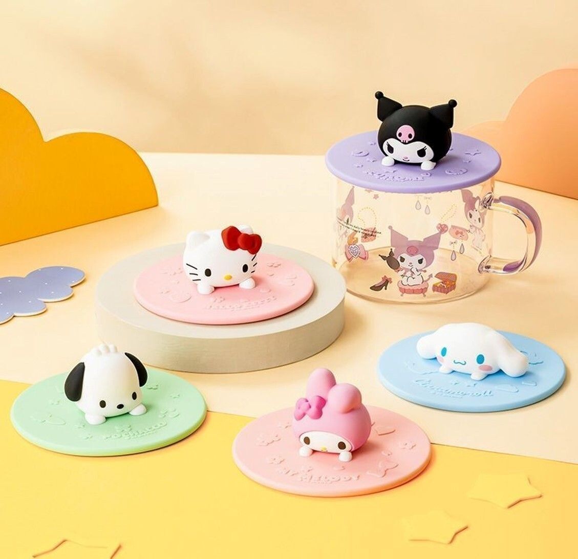 Kuromi - Sanrio | 3D silicon Cup lids