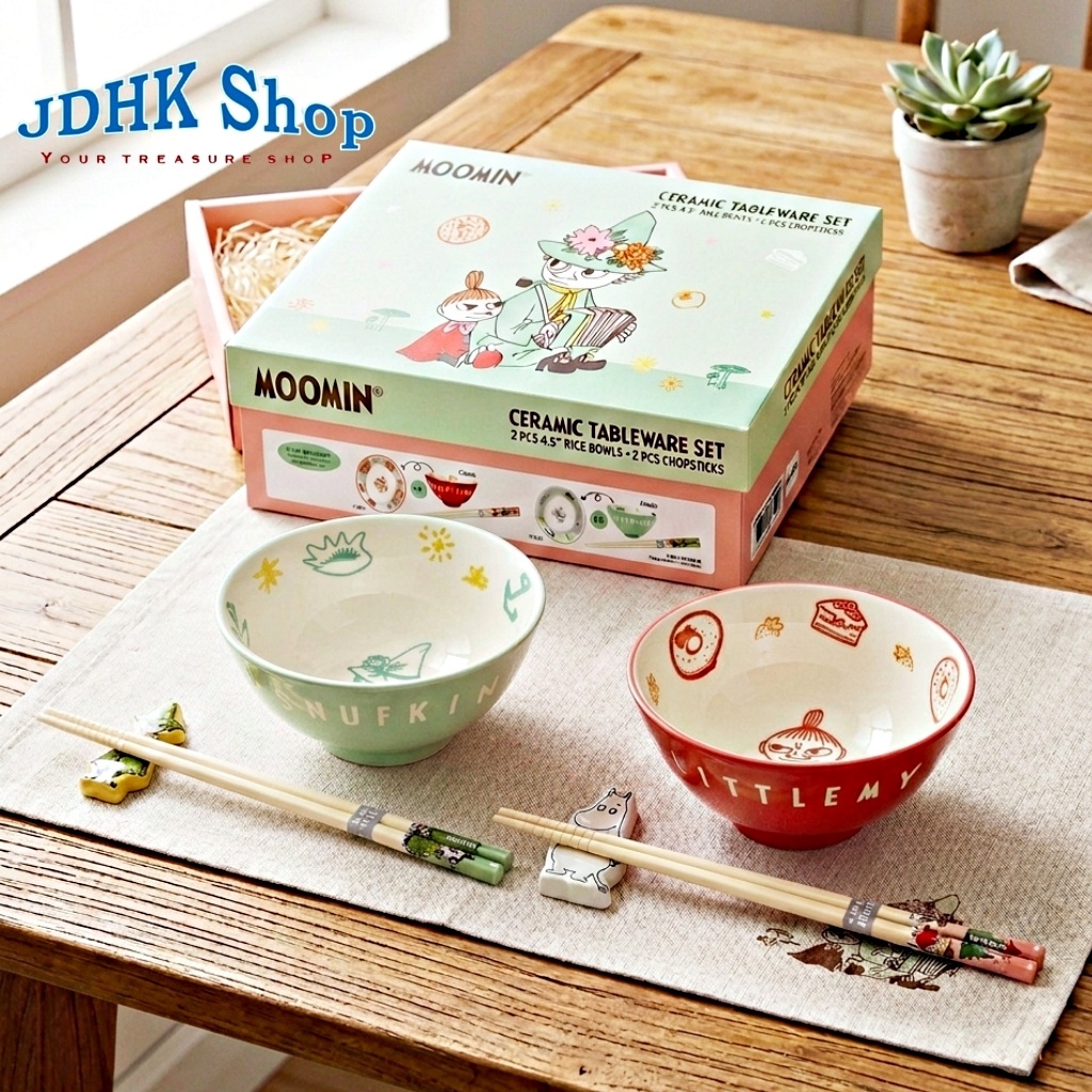 Moomin|4P Ceramic Kitchenware Gift Box Set