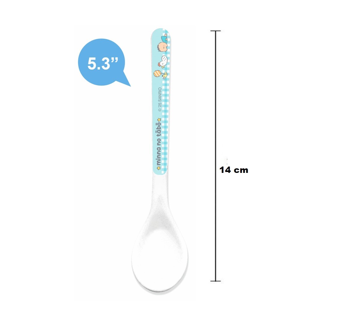 MINNA NO TABO Sanrio melamine 5.3" soup spoon