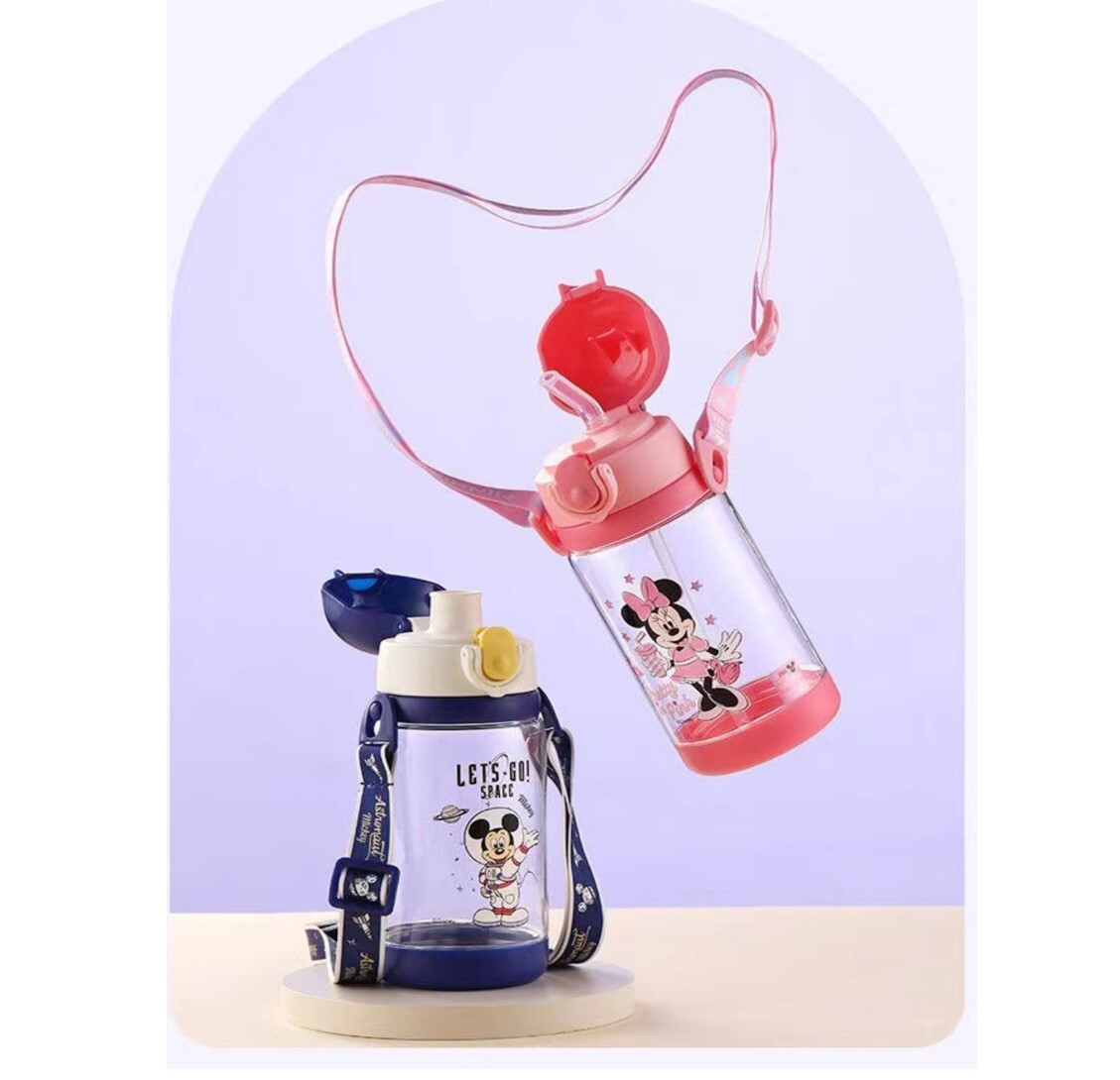 Disney Mickey  - child Straw with water bottle (520ml)