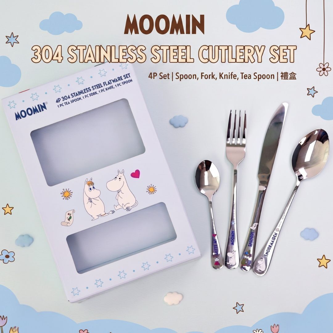 Moomin| Stainless Steel Flatware Set