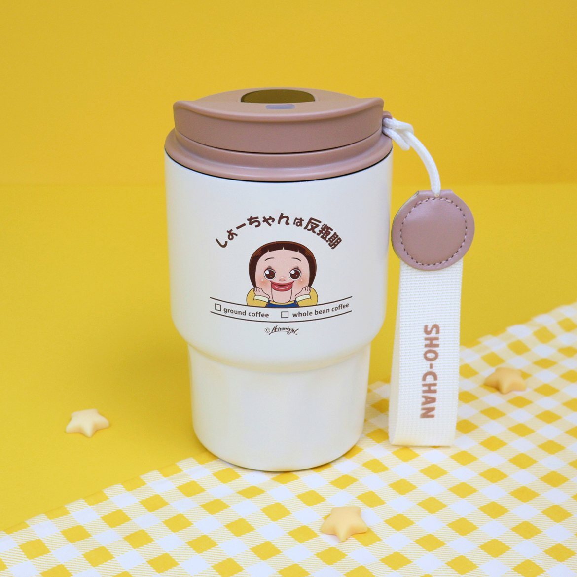 Sho-chan  LED Vacuum Flask |mug (410ml)