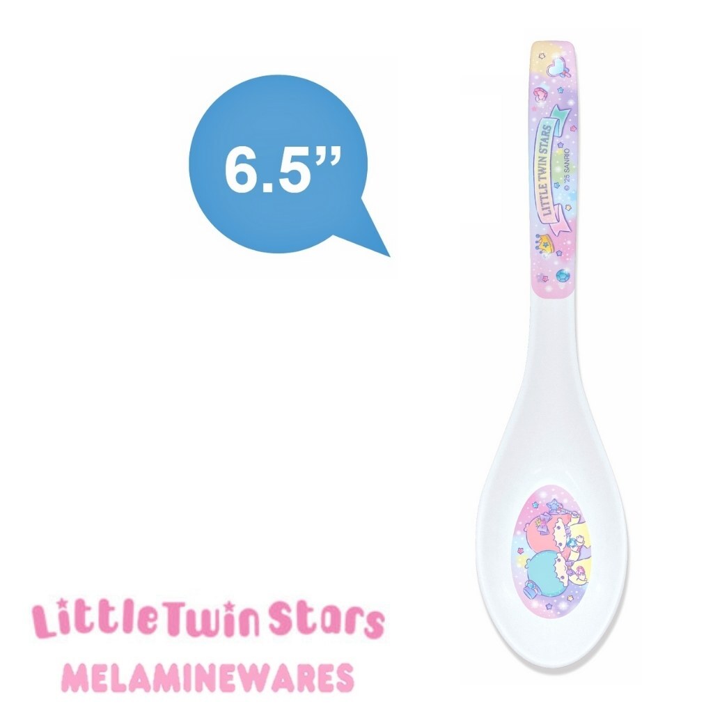 Little Twin Stars Sanrio melamine 6.5" soup spoon