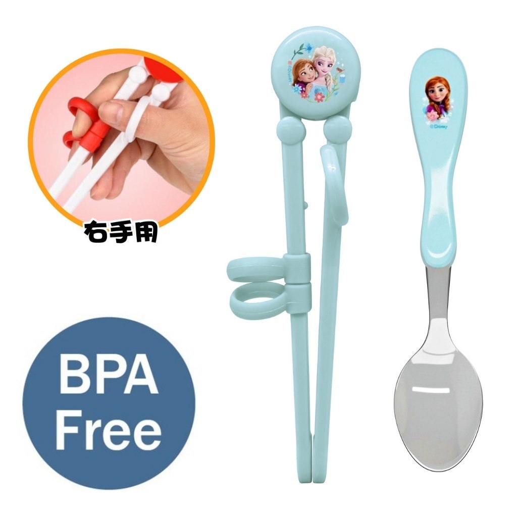 Disney Frozen Learning cutlery Set(chopstick ,spoon)