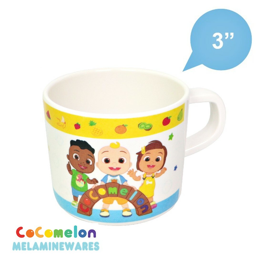 Cocomelon melamine cup with handle-220ml