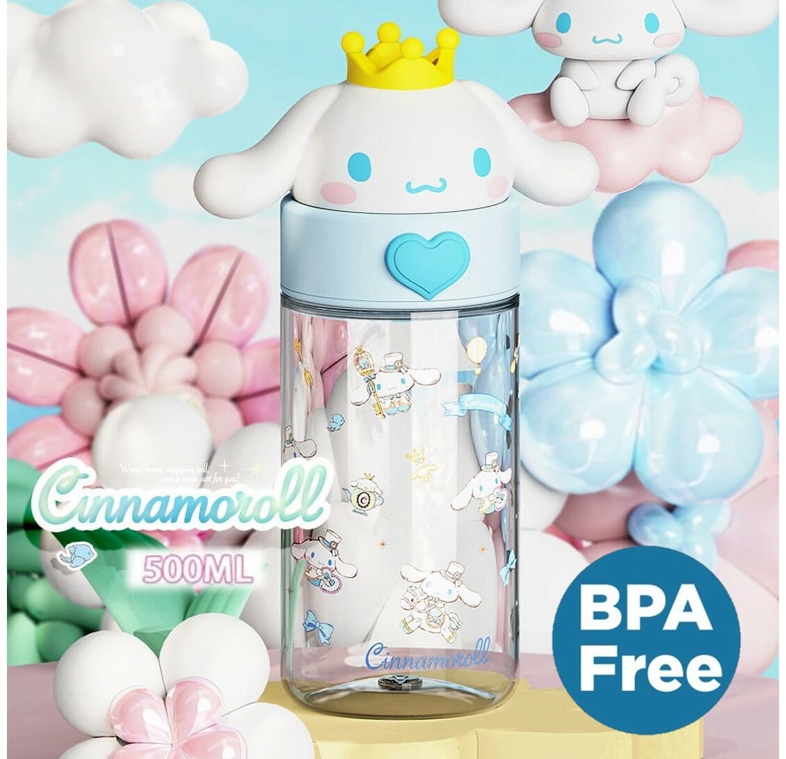 Cinnamoroll- 3D water bottle (500ml)