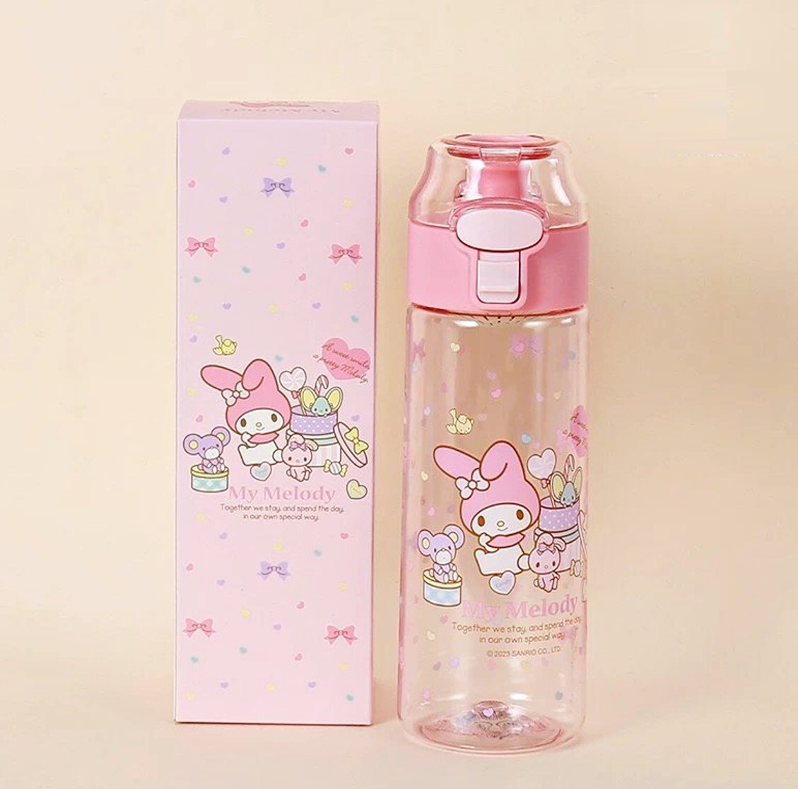 MY MELODY Sanrio- water bottle (550ml)