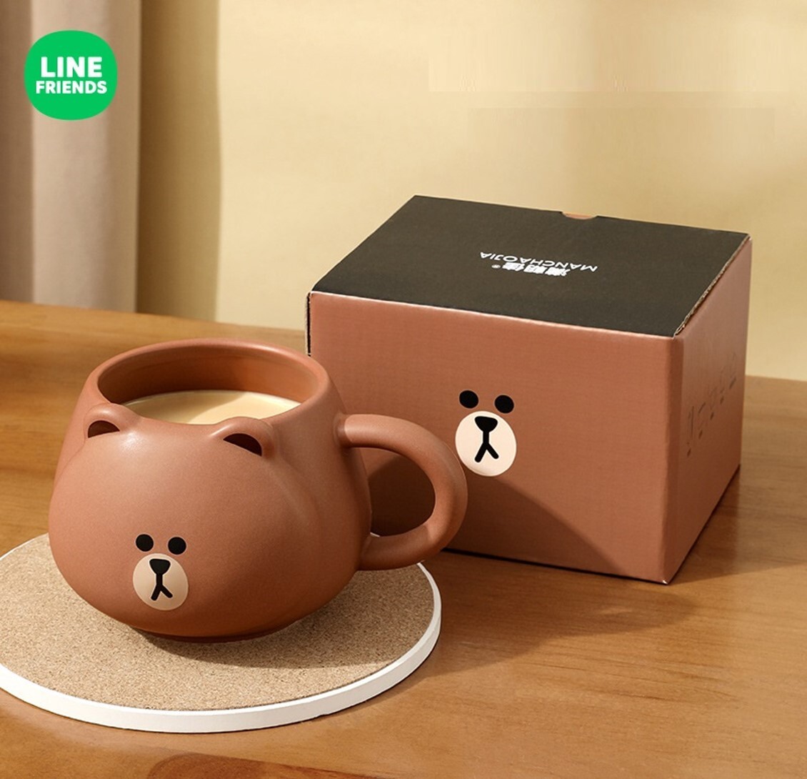 LINE FRIENDS|3D ceramic  cup mug (475ml)