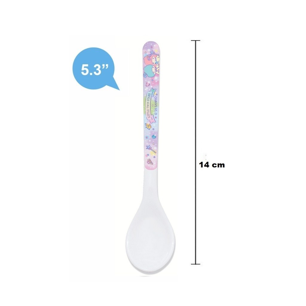 Little Twin Stars Sanrio melamine 5.3" soup spoon