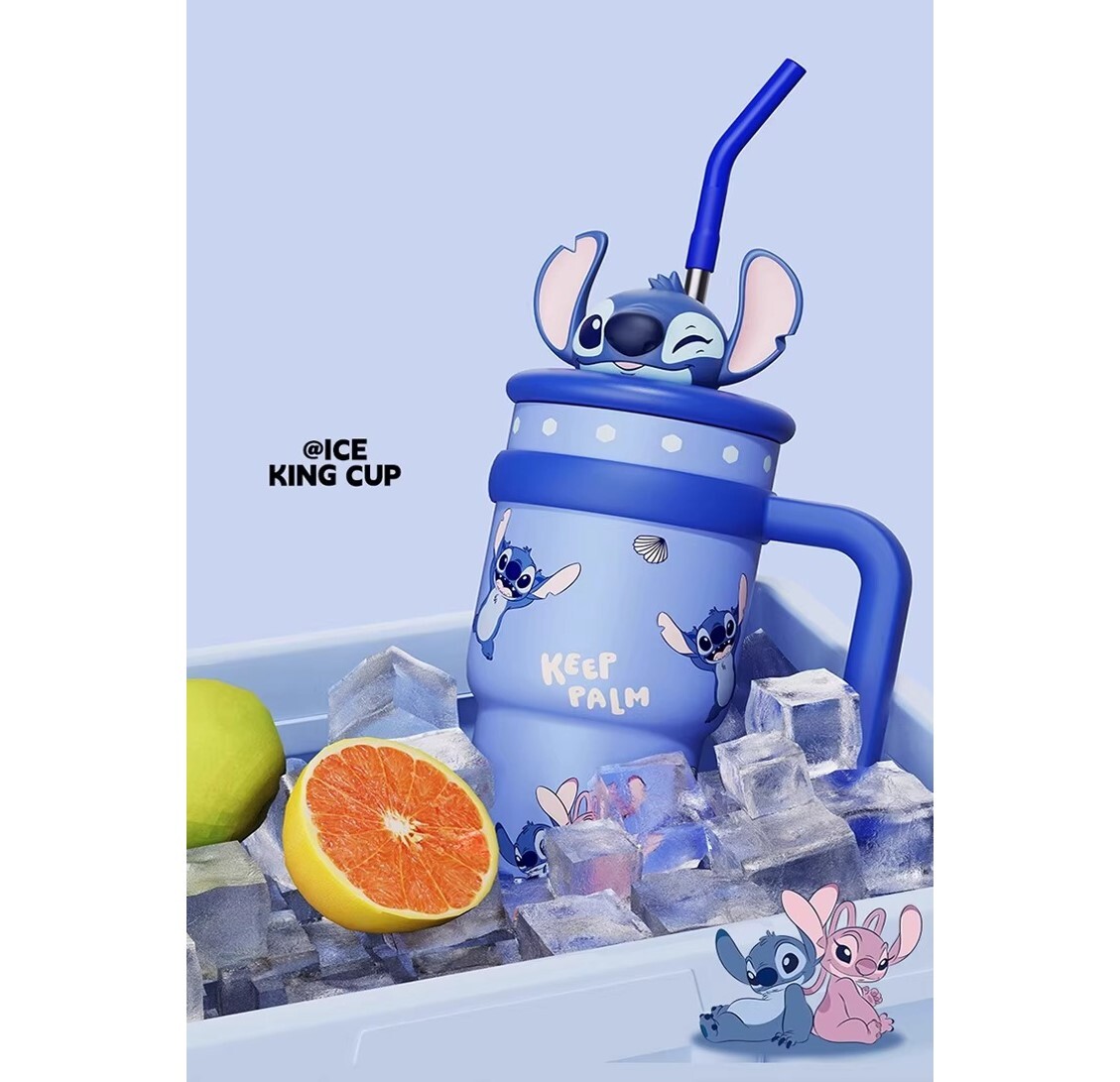 Disney Stitch| 3D Vacuum Flask |Big mug  (700ml)