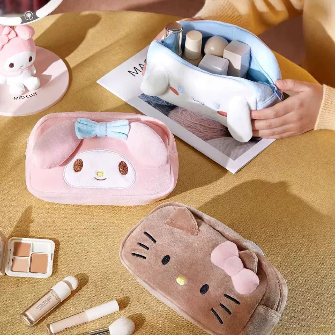 Hello Kitty Sanrio Cosmetic Bag | Storage Bag