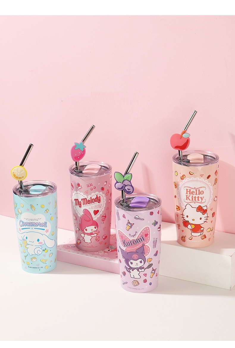 Kuromi | Vacuum Flask |mug (600ml)