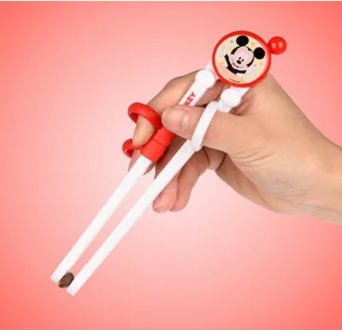 Disney Mickey |  learning chopstick (3 stages in 1)