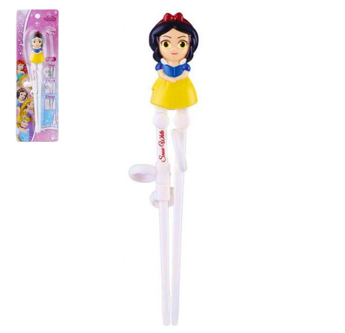 Disney Princess| 3D learning chopstick  |snowwhite (3 stages in 1)