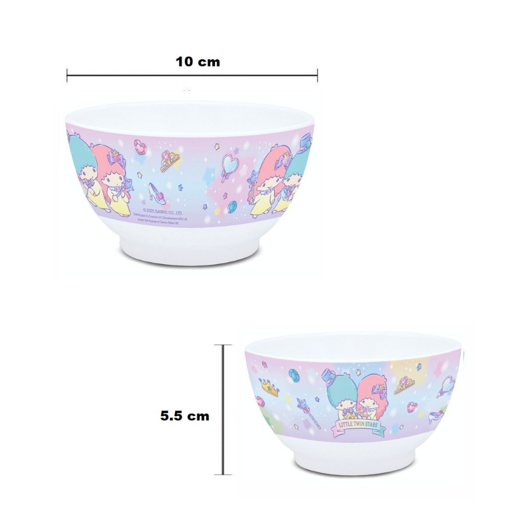 Little Twin Stars Sanrio melamine 4.25 rice bowl